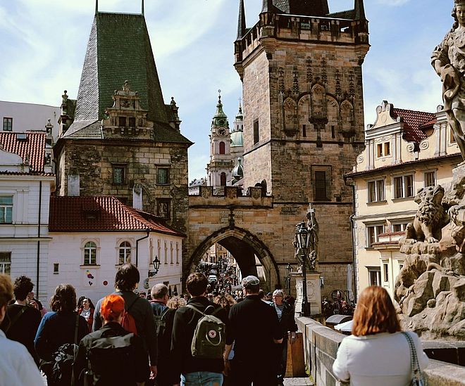 Studierende in Prag